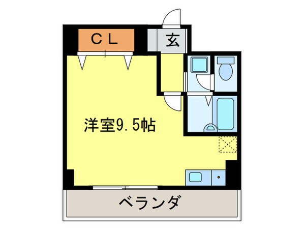 エース参番館の物件間取画像